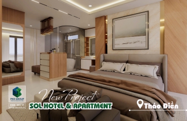 [Dự Án] Sol Hotel & Apartment Thảo Điền – Thiết Kế & Thi Công Nội Thất Trọn Gói