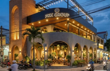 Thiết kế quán Café/Restaurant góc phố