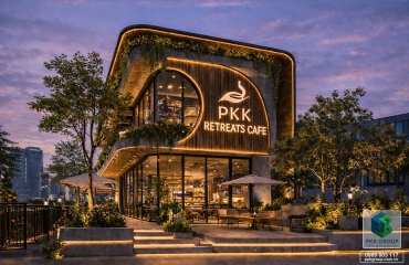 Thiết kế quán cafe hiện đại – Không gian kinh doanh thu hút khách từ cái nhìn đầu tiên