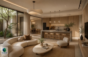 Thiết Kế Nội Thất Modern Japandi – Tối Giản, Ấm Áp & Gần Gũi Thiên Nhiên
