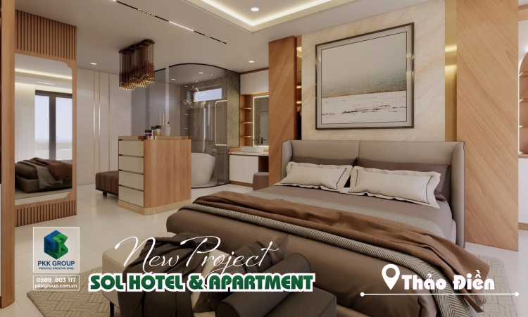 [Dự Án] Sol Hotel & Apartment Thảo Điền – Thiết Kế & Thi Công Nội Thất Trọn Gói