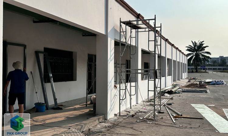 Giám Sát Tiến Độ Công Trình Showroom JIYUAN | PKK Group