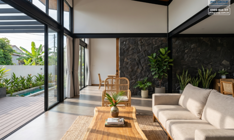 Nhà cấp 4 hiện đại có nội thất đồng bộ – Giải pháp sống đẹp, tiện nghi và bền vững