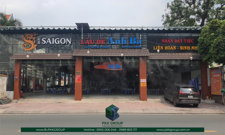 Thi Công Trọn Gói Quán Lẩu Dê Anh Ba Tân Phú